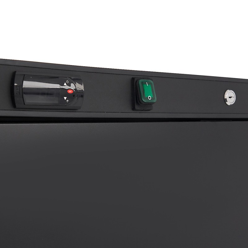 Freezer - 600L - 6 Fixed Shelves - Black Freezer - 600L - 6 Fixed Shelves - Black