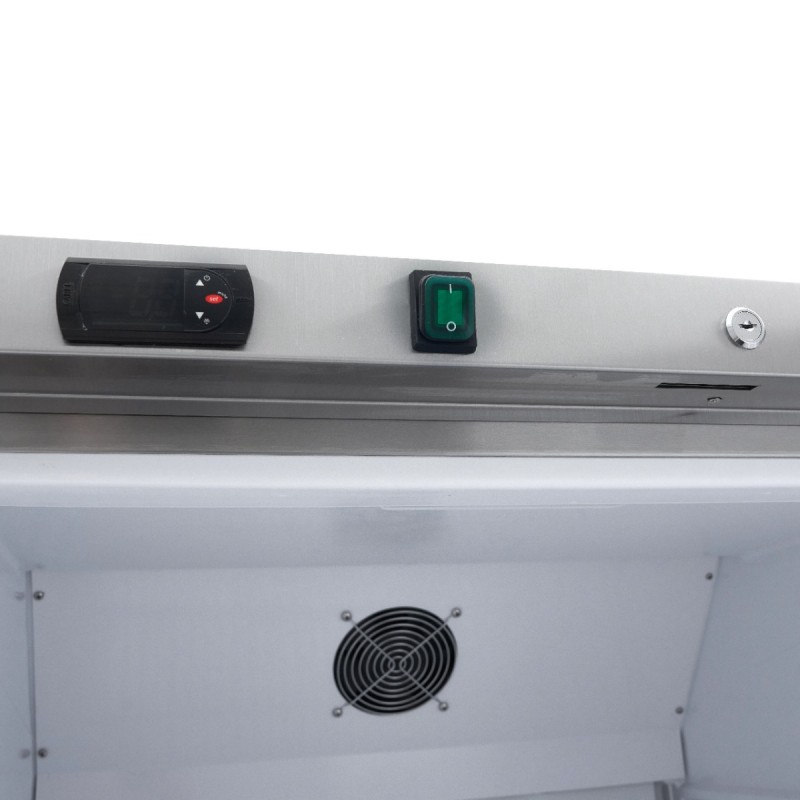 Fridge - 600L - 4 Adjustable Shelves - Stainless Steel Fridge - 600L - 4 Adjustable Shelves - Stainless Steel