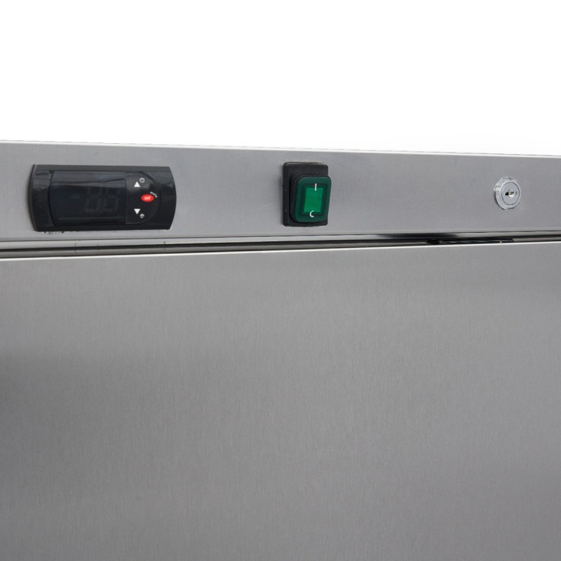 Freezer - 600L - 6 Fixed Shelves - Stainless Steel Freezer - 600L - 6 Fixed Shelves - Stainless Steel
