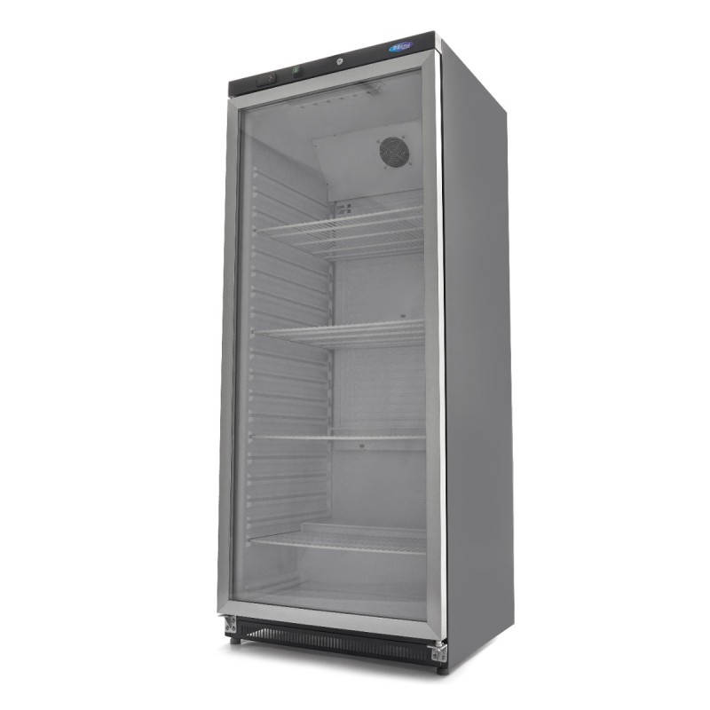 Fridge - 600L - Black - with Glass Door Fridge - 600L - Black - with Glass Door