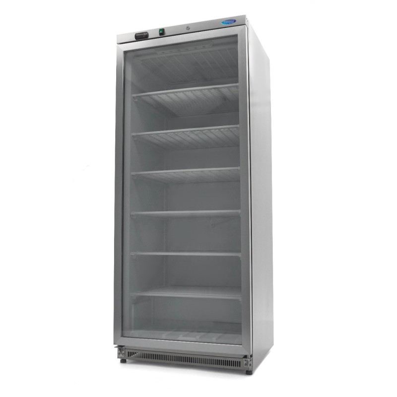 Freezer - 600L - Stainless Steel - with Glass Door Freezer - 600L - Stainless Steel - with Glass Door
