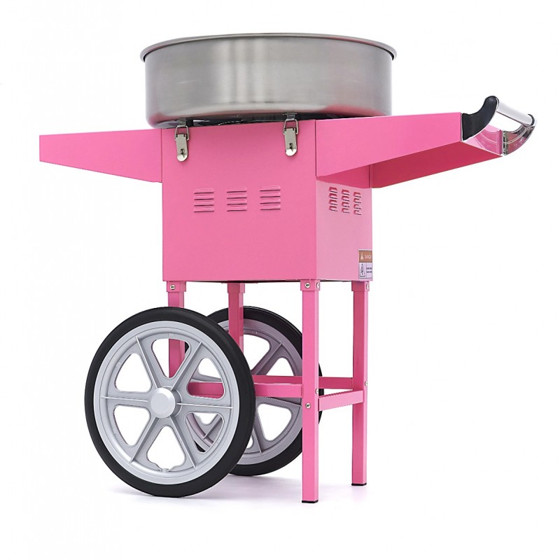 Candy Floss Machine 52cm Pink with Cart Candy Floss Machine 52cm Pink with Cart