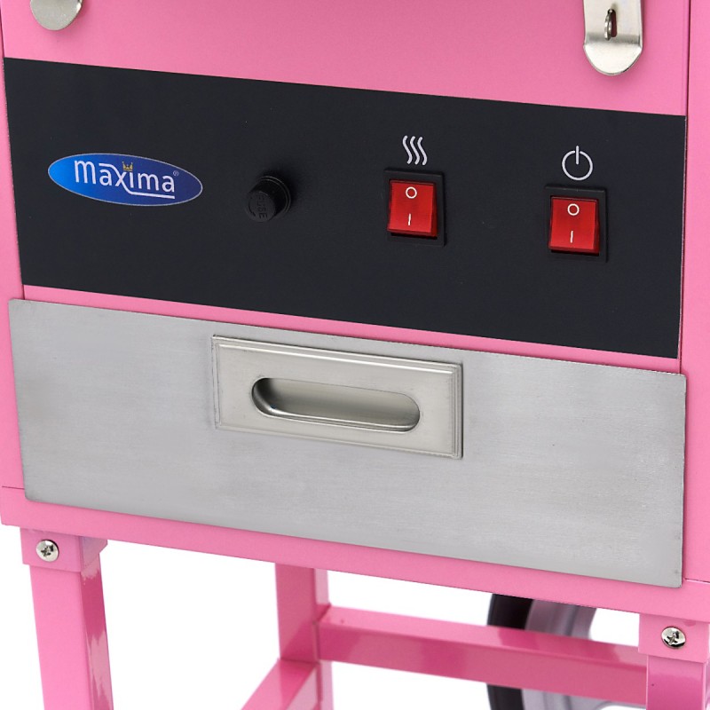 Candy Floss Machine 52cm Pink with Cart Candy Floss Machine 52cm Pink with Cart