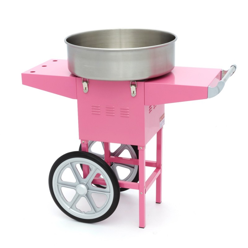 Candy Floss Machine 52cm Pink with Cart Candy Floss Machine 52cm Pink with Cart