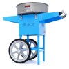 Candy Floss Machine 52cm  Blue with Cart