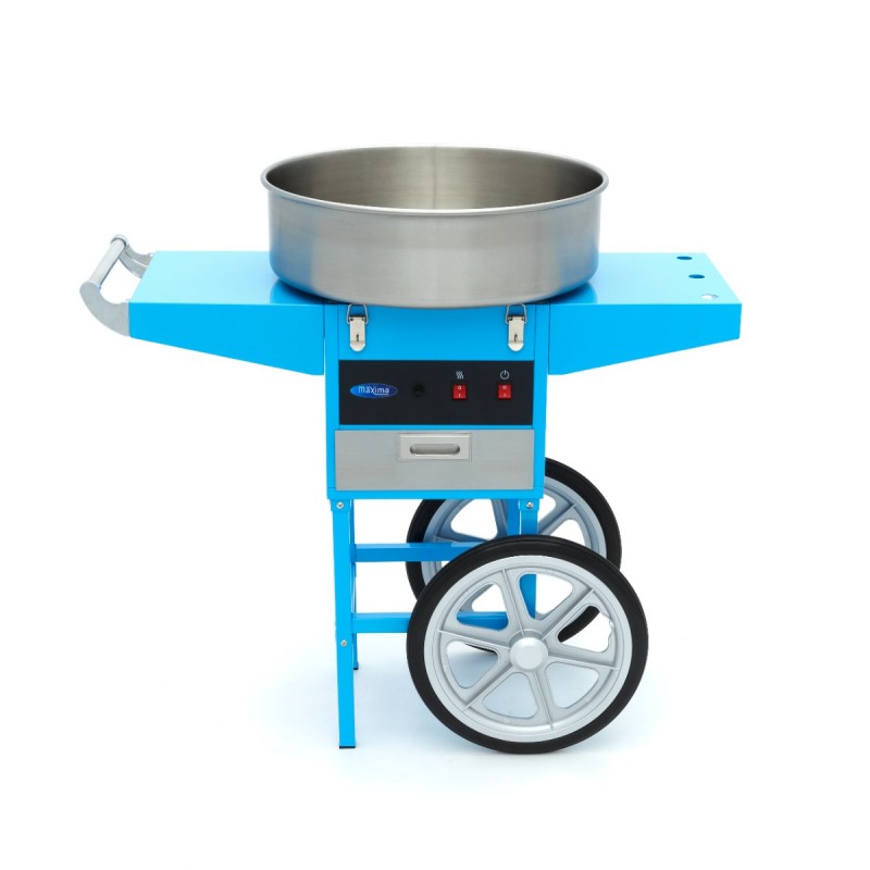 Candy Floss Machine 52cm Blue with Cart Candy Floss Machine 52cm Blue with Cart