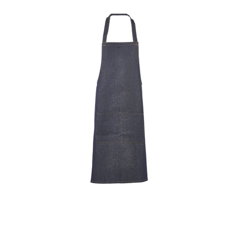 Unwashed Denim Bib Apron 70 x 90cm Unwashed Denim Bib Apron 70 x 90cm