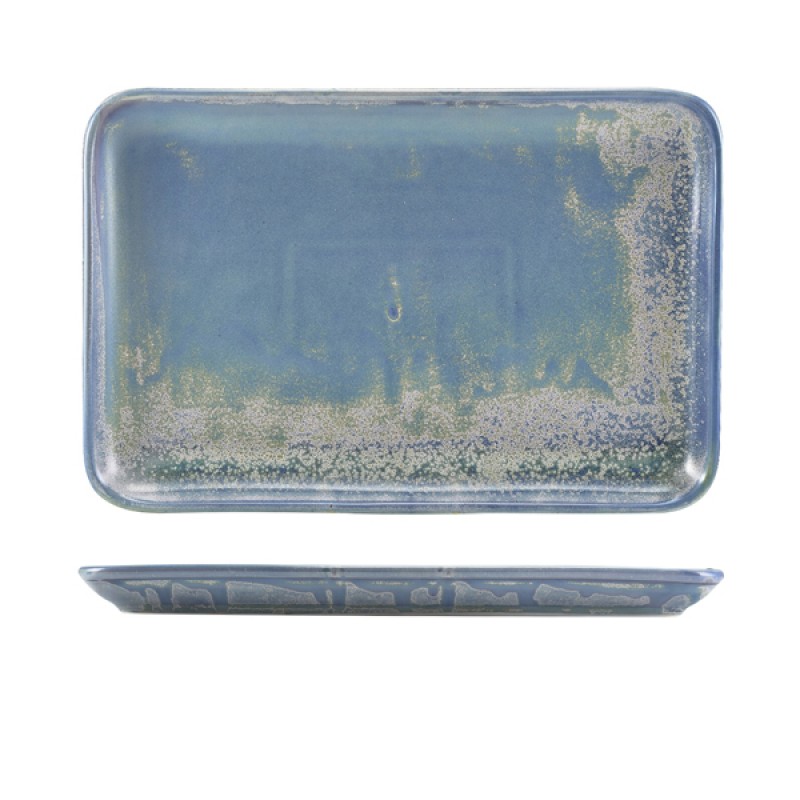 Terra Porcelain Seafoam Rectangular Platter 30 x 20cm Terra Porcelain Seafoam Rectangular Platter 30 x 20cm
