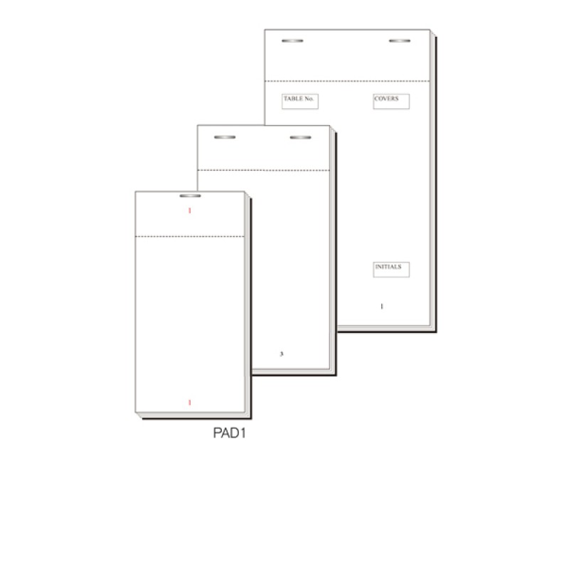 Order Pad 100 Sheet Single 127X63mm Box 50 Order Pad 100 Sheet Single 127X63mm Box 50