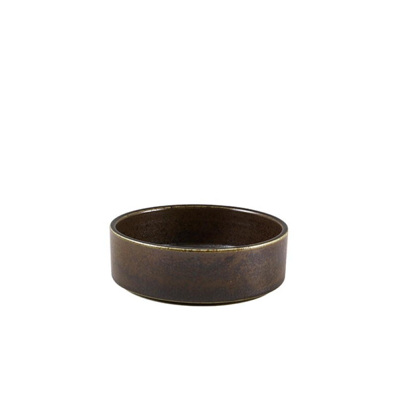 Terra Porcelain Black Presentation Bowl 13cm Terra Porcelain Black Presentation Bowl 13cm