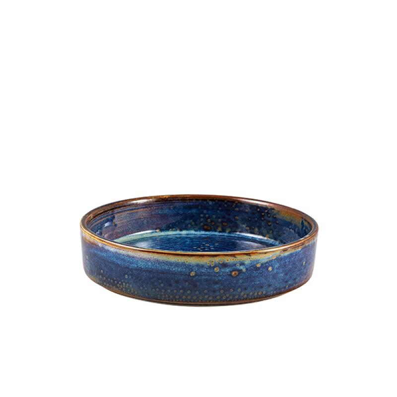 Terra Porcelain Aqua Blue Presentation Bowl 18cm Terra Porcelain Aqua Blue Presentation Bowl 18cm