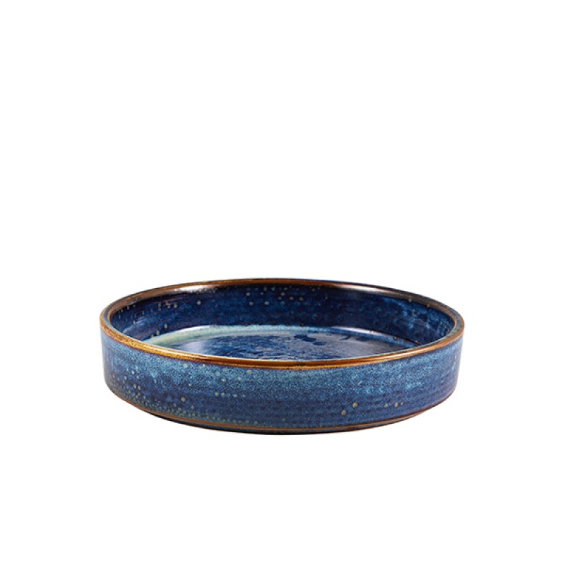 Terra Porcelain Aqua Blue Presentation Bowl 20.5cm Terra Porcelain Aqua Blue Presentation Bowl 20.5cm