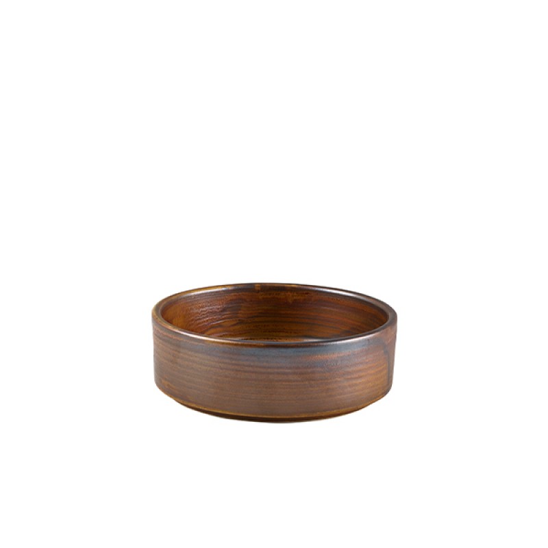 Terra Porcelain Rustic Copper Presentation Bowl 13cm Terra Porcelain Rustic Copper Presentation Bowl 13cm