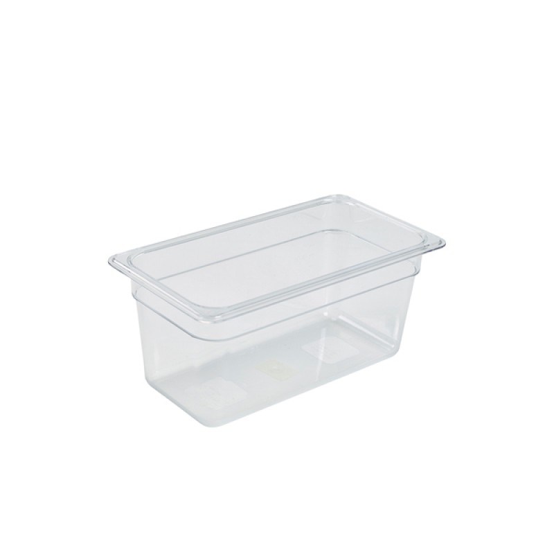 1/3 -Polycarbonate GN Pan 150mm Clear 1/3 -Polycarbonate GN Pan 150mm Clear