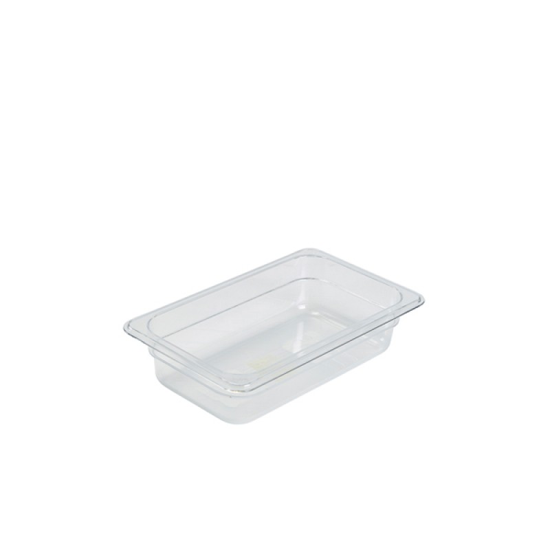 1/4 -Polycarbonate GN Pan 100mm Clear 1/4 -Polycarbonate GN Pan 100mm Clear