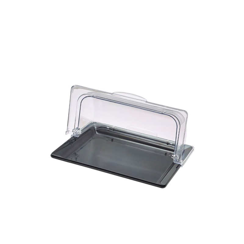 GenWare Polycarbonate GN 1/2 Roll Top Cover GenWare Polycarbonate GN 1/2 Roll Top Cover