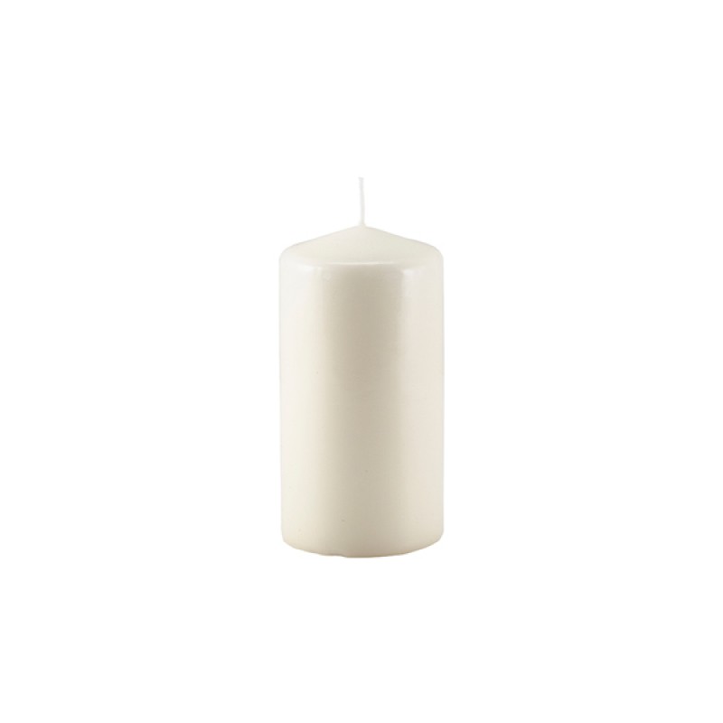 Pillar Candle 15cm H X 8cm Dia Ivory Pillar Candle 15cm H X 8cm Dia Ivory