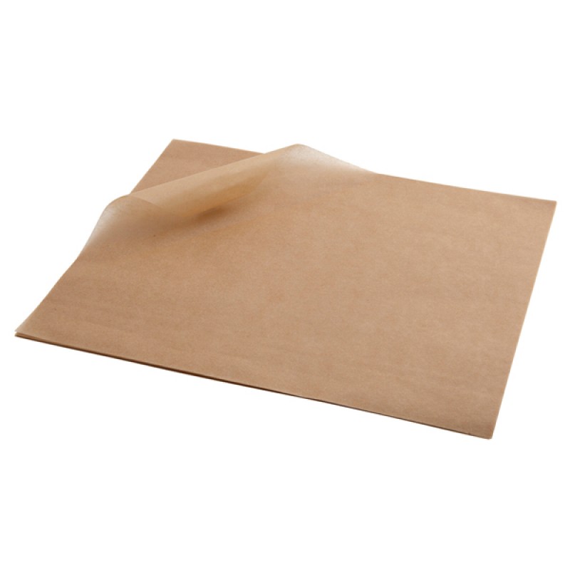 Greaseproof Paper Brown 25 x 35cm Greaseproof Paper Brown 25 x 35cm