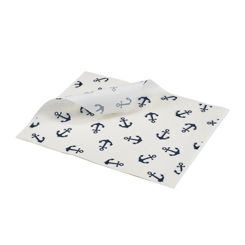 GenWare Greaseproof Paper Anchor 20 x 25cm GenWare Greaseproof Paper Anchor 20 x 25cm