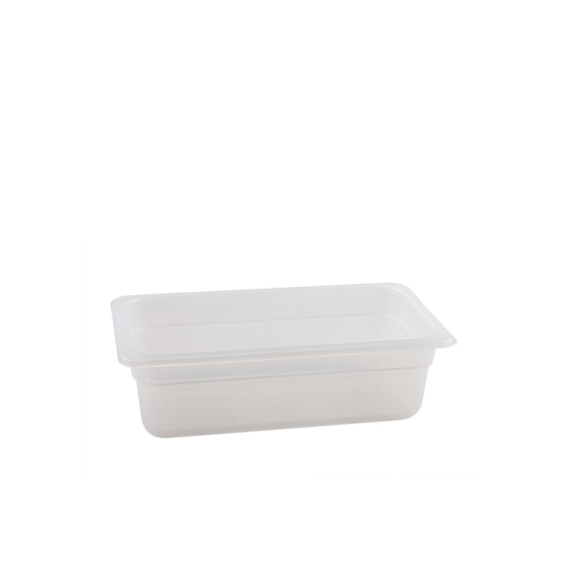 1/3 -Polypropylene GN Pan 100mm Clear 1/3 -Polypropylene GN Pan 100mm Clear