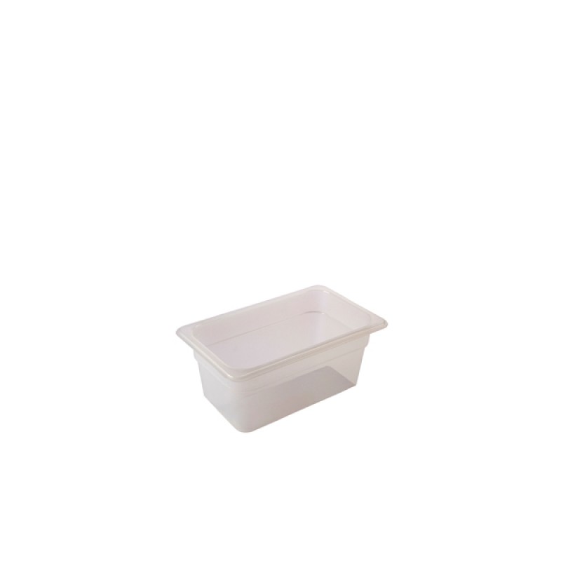 1/6 -Polypropylene GN Pan 100mm Clear 1/6 -Polypropylene GN Pan 100mm Clear