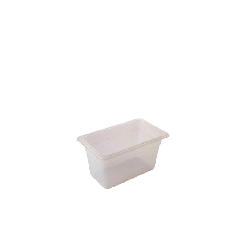 1/6 -Polypropylene GN Pan 150mm Clear 1/6 -Polypropylene GN Pan 150mm Clear
