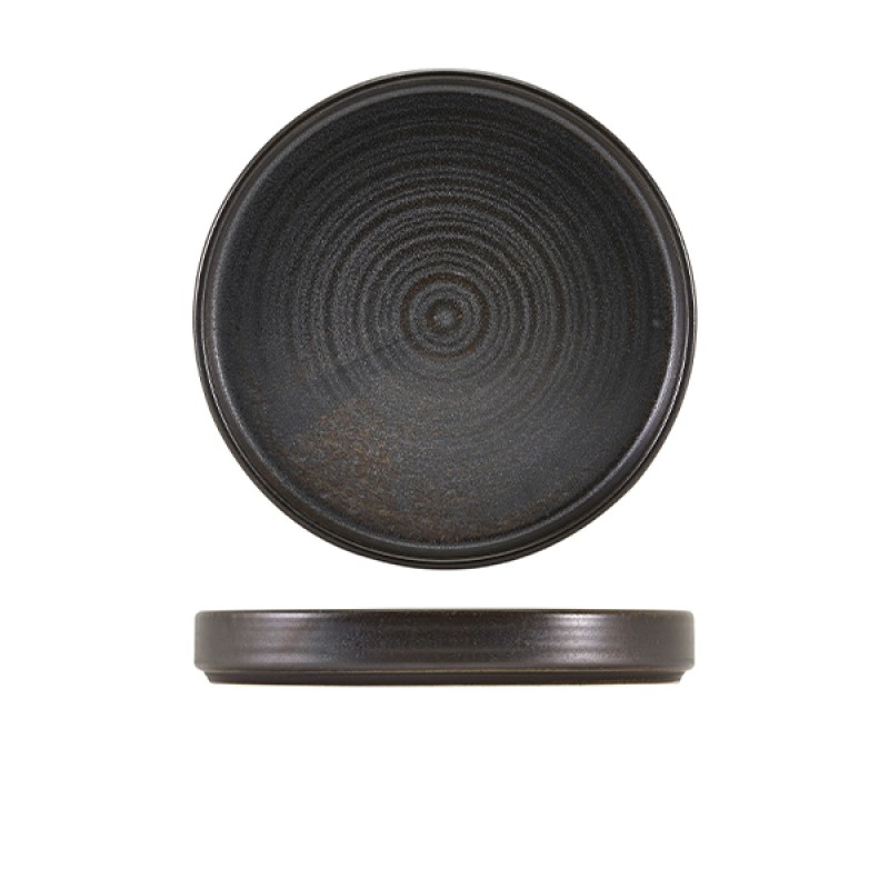 Terra Porcelain Black Presentation Plate 20.5cm Terra Porcelain Black Presentation Plate 20.5cm