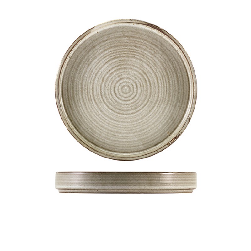 Terra Porcelain Grey Presentation Plate 20.5cm Terra Porcelain Grey Presentation Plate 20.5cm
