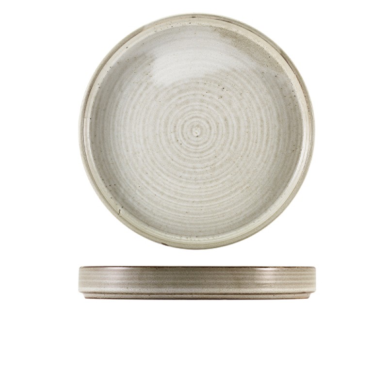Terra Porcelain Grey Presentation Plate 26cm Terra Porcelain Grey Presentation Plate 26cm