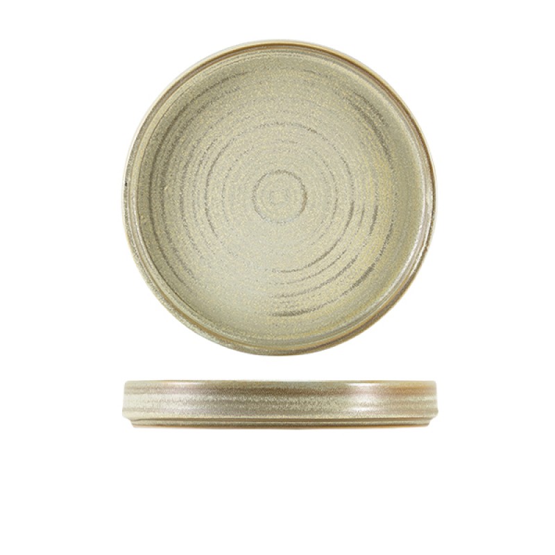 Terra Porcelain Matt Grey Presentation Plate 20.5cm Terra Porcelain Matt Grey Presentation Plate 20.5cm