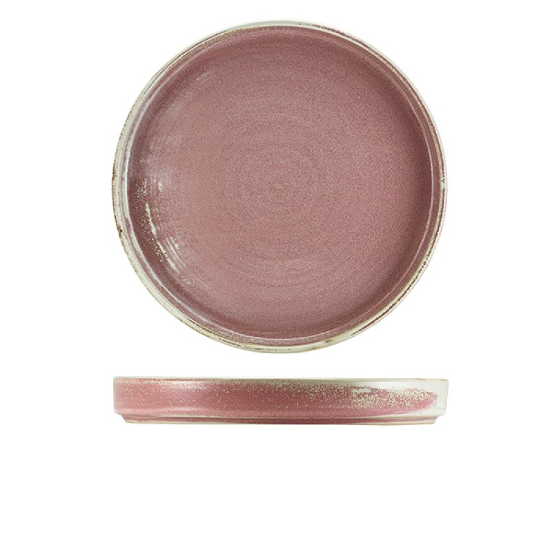 Terra Porcelain Rose Presentation Plate 26cm Terra Porcelain Rose Presentation Plate 26cm