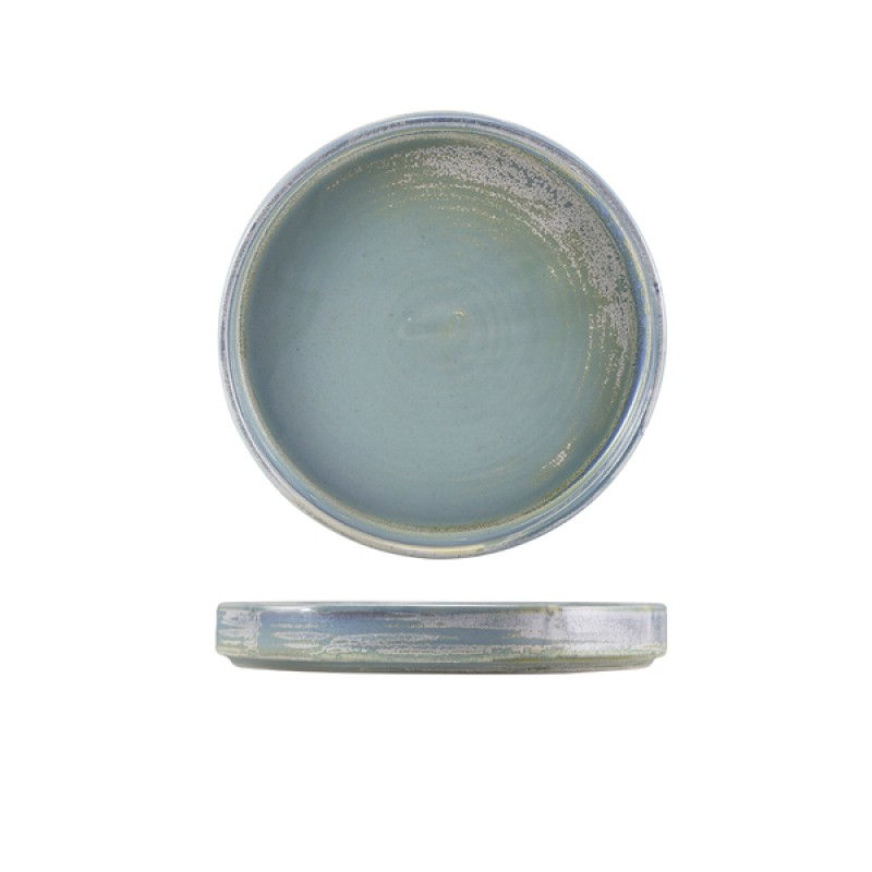 Terra Porcelain Seafoam Presentation Plate 18cm Terra Porcelain Seafoam Presentation Plate 18cm