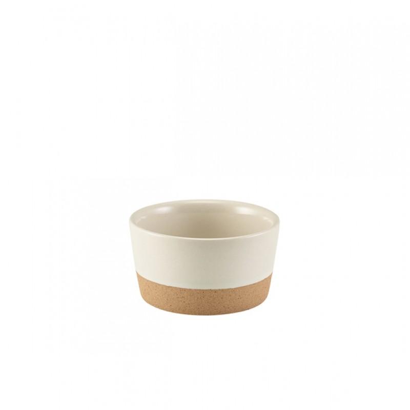 GenWare Kava White Stoneware Ramekin 7.5cl/2.5oz GenWare Kava White Stoneware Ramekin 7.5cl/2.5oz