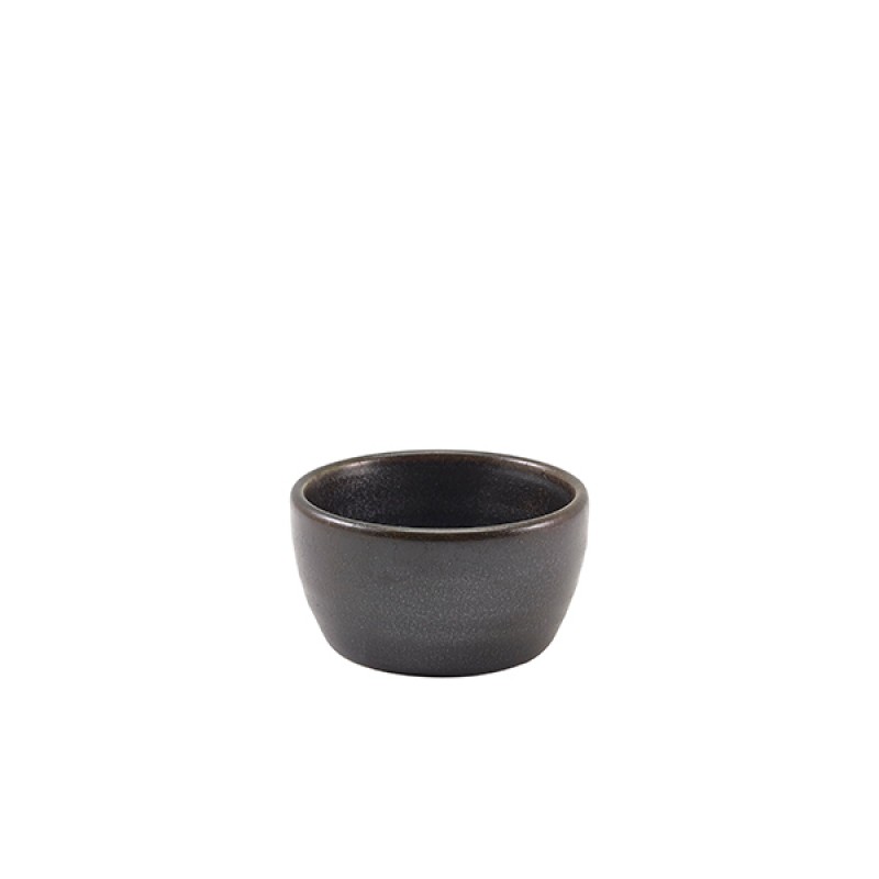 Terra Porcelain Black Ramekin 7cl/2.5oz Terra Porcelain Black Ramekin 7cl/2.5oz