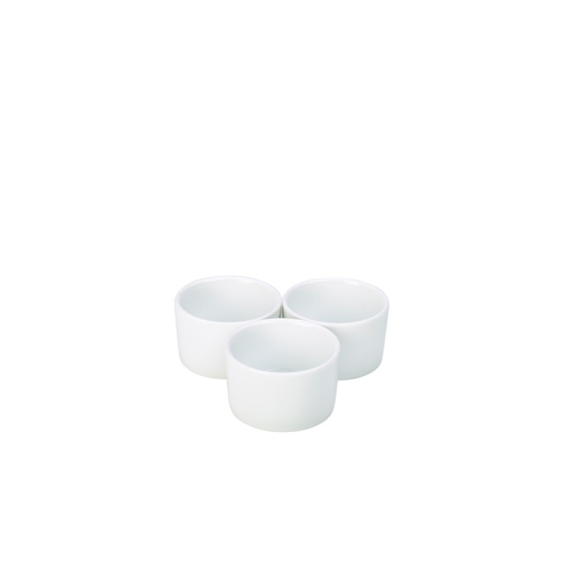 Genware Porcelain Contemporary Smooth Ramekin 6.5cm/2.5 Genware Porcelain Contemporary Smooth Ramekin 6.5cm/2.5
