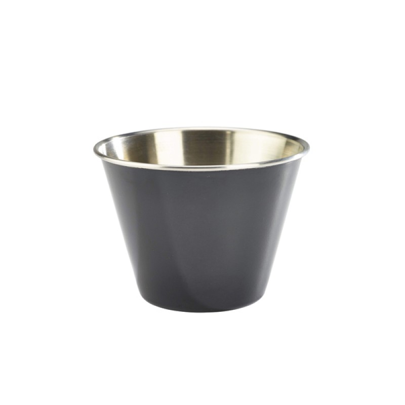 GenWare Black Stainless Steel Ramekin 34cl/12oz GenWare Black Stainless Steel Ramekin 34cl/12oz