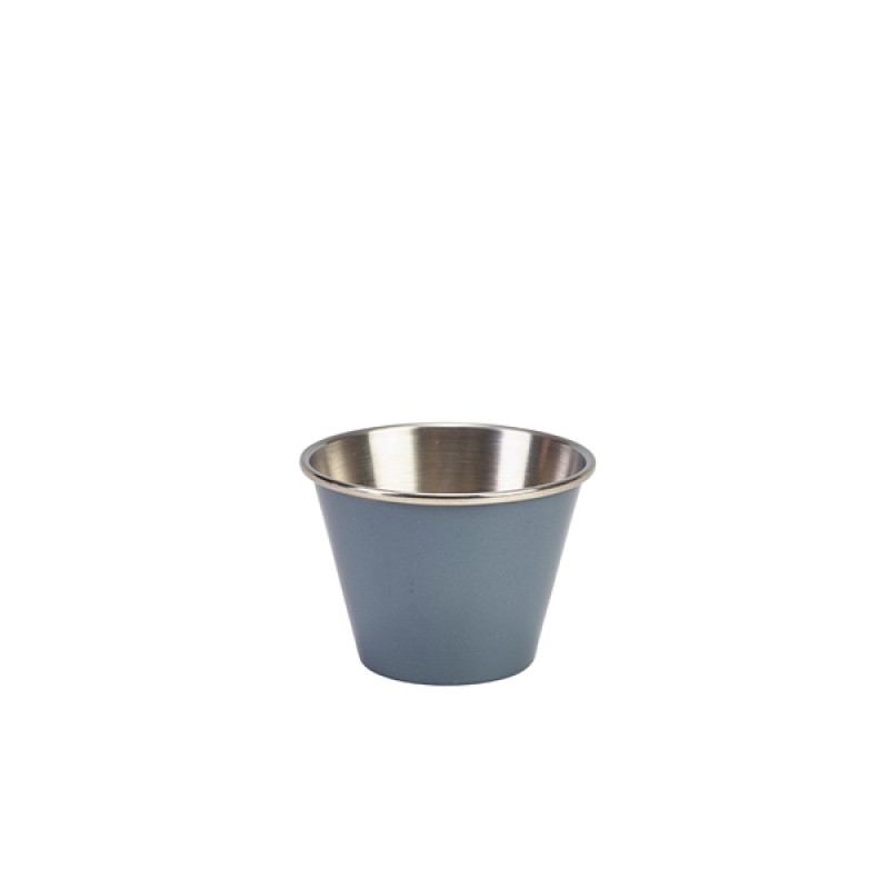 GenWare Grey Stainless Steel Ramekin 71ml/ 2.5oz GenWare Grey Stainless Steel Ramekin 71ml/ 2.5oz