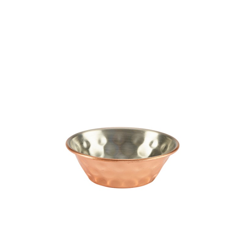 GenWare Copper Plated Hammered Ramekin 43ml/1.5oz GenWare Copper Plated Hammered Ramekin 43ml/1.5oz