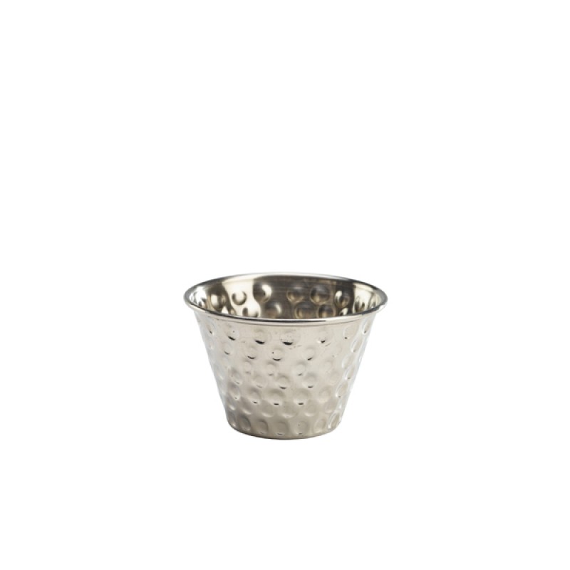GenWare Stainless Steel Hammered Ramekin 114ml/ 4oz GenWare Stainless Steel Hammered Ramekin 114ml/ 4oz