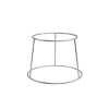 GenWare Silver Anti-Slip Round Buffet Riser 18cm
