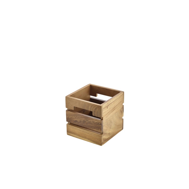 Genware Acacia Wood Box/Riser 15cm Genware Acacia Wood Box/Riser 15cm