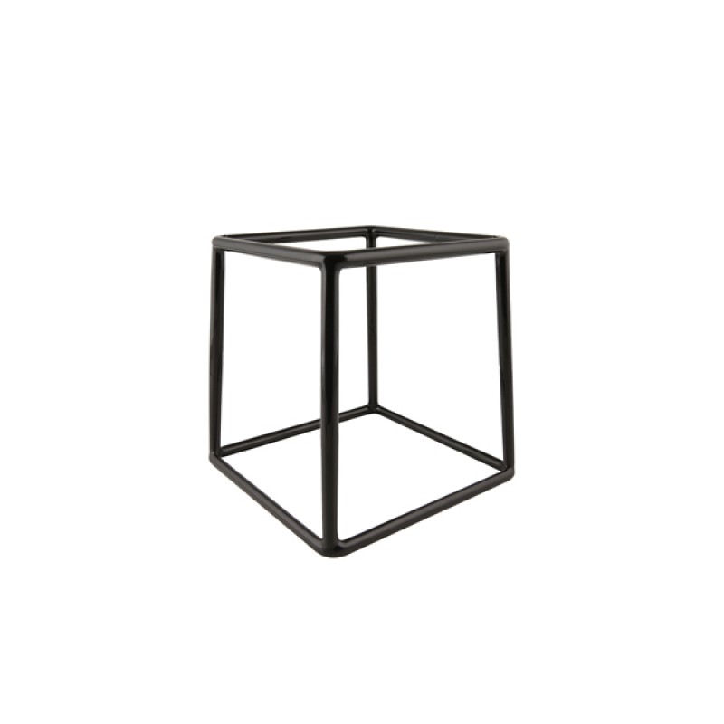 Genware Black Anti-Slip Buffet Riser 18 x 18cm Genware Black Anti-Slip Buffet Riser 18 x 18cm