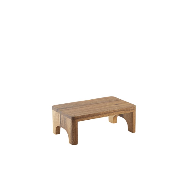 Genware Acacia Wood Buffet Riser GN 1/2 15cm (H) Genware Acacia Wood Buffet Riser GN 1/2 15cm (H)