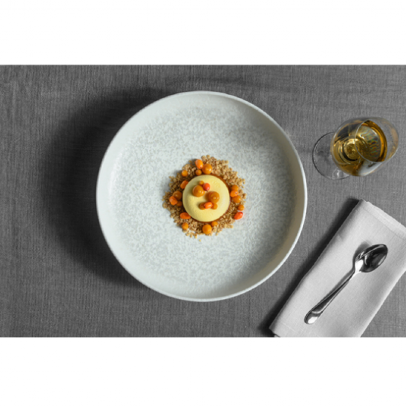Lunar White Hygge Flat Plate 16cm Lunar White Hygge Flat Plate 16cm