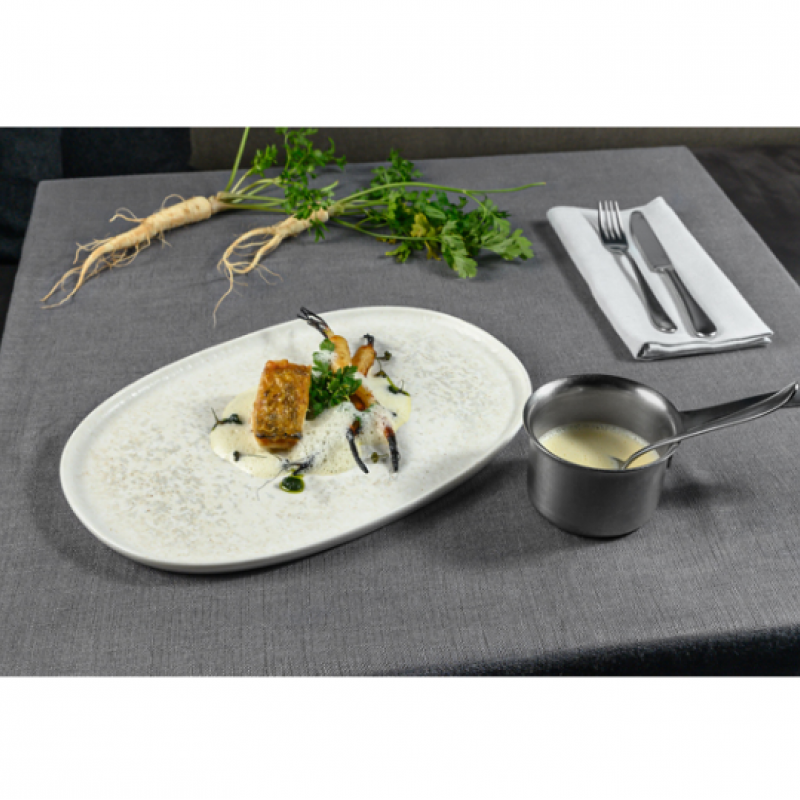 Lunar White Hygge Oval Dish 33cm Lunar White Hygge Oval Dish 33cm