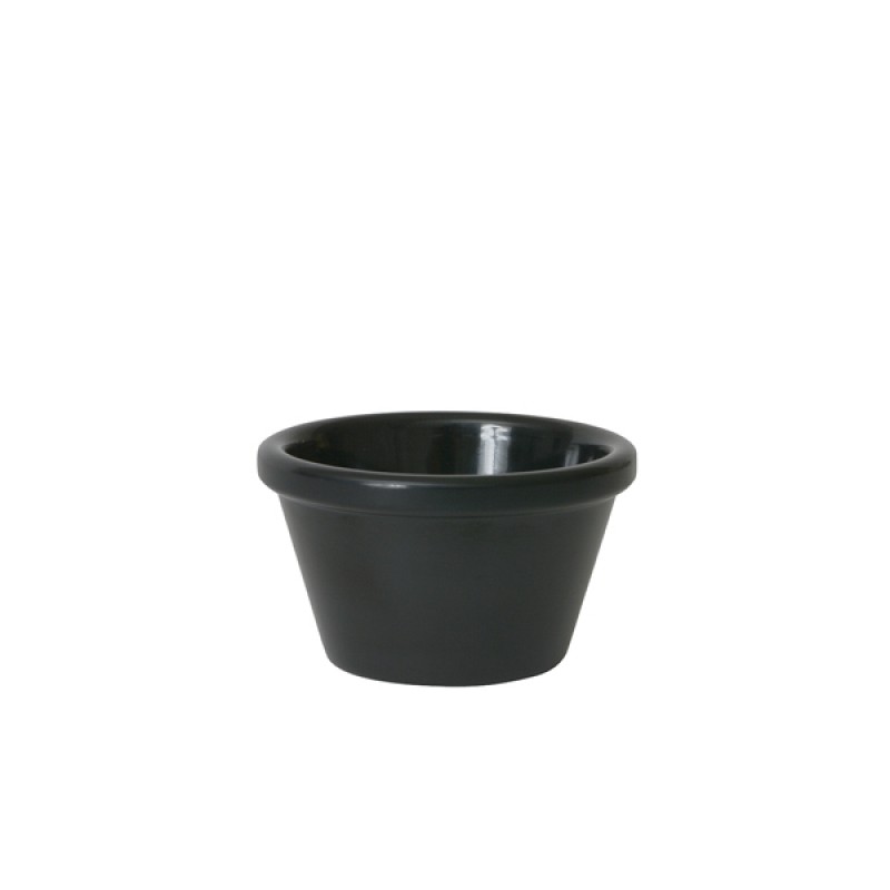 Ramekin 3oz Smooth Black Ramekin 3oz Smooth Black