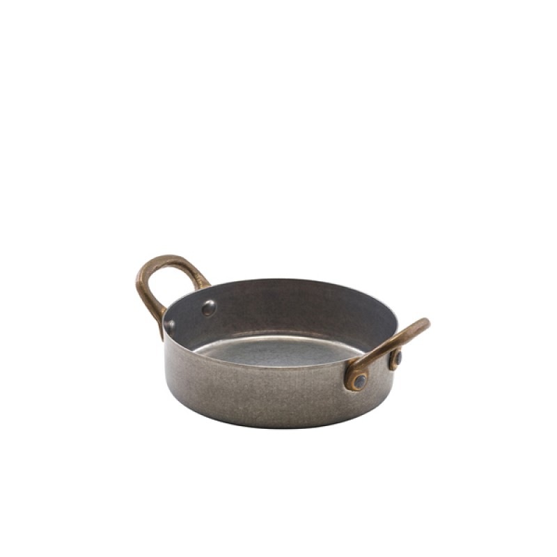 GenWare Vintage Steel Mini Casserole Dish 12.25 x 3.5cm GenWare Vintage Steel Mini Casserole Dish 12.25 x 3.5cm