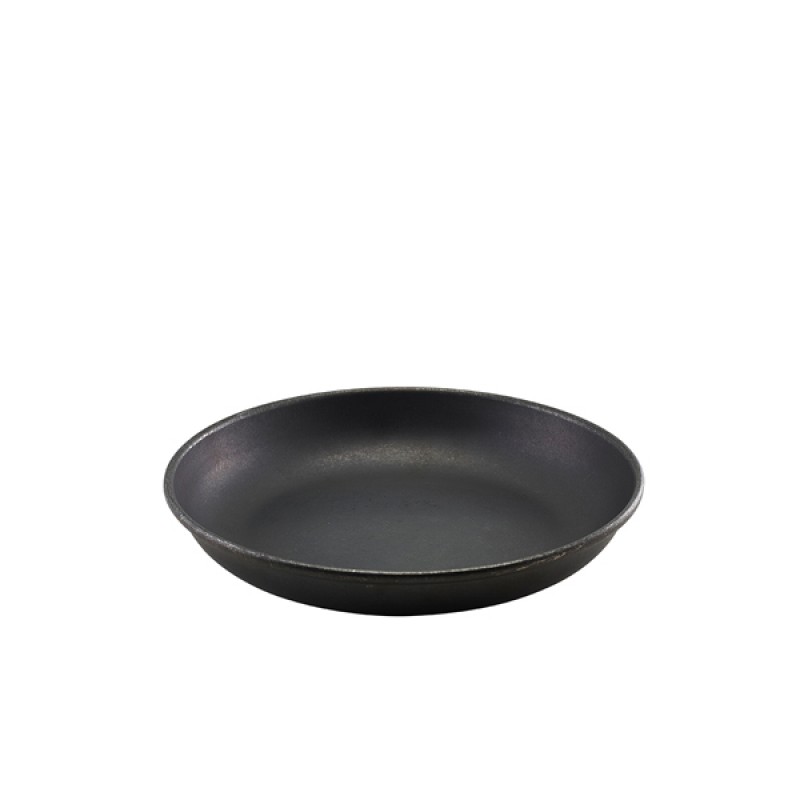 GenWare Black Vintage Steel Coupe Plate 20cm GenWare Black Vintage Steel Coupe Plate 20cm