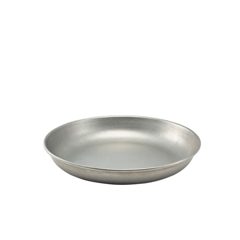 GenWare Vintage Steel Coupe Plate 24cm GenWare Vintage Steel Coupe Plate 24cm