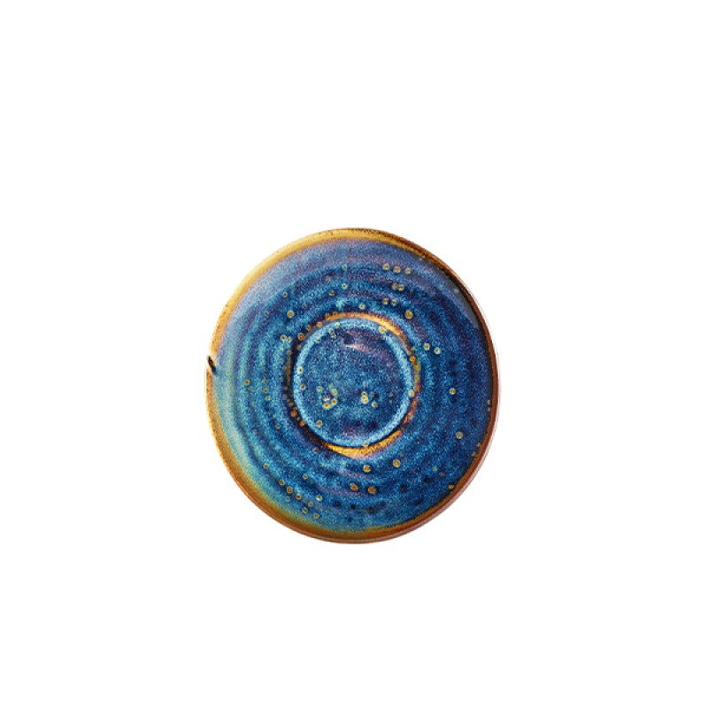 Terra Porcelain Aqua Blue Saucer 11.5cm Terra Porcelain Aqua Blue Saucer 11.5cm